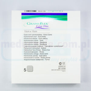 Medicazione idrocolloide Granuflex Extra Thin 15*15cm 1pc